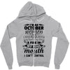 I Am An October Women Zipper Hoodie