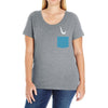 Yes, You Can Dive Ladies Curvy T-Shirt