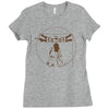 vitruvian robot Ladies Fitted T-Shirt