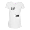 cuz dam Maternity Scoop Neck T-shirt