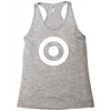 bullseye sticker vinyl decal Racerback Tank