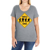 turtle xing Ladies Curvy T-Shirt