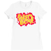 peanut butter splash Ladies Fitted T-Shirt