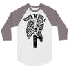 rock and roll 3/4 Sleeve Shirt