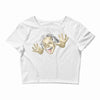 albert einstein Crop Top