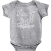 i am a stegosaurus Baby Bodysuit
