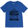 Queens Are Born In December V-Neck Tee