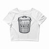 white trash Crop Top