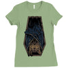 bat music Ladies Fitted T-Shirt