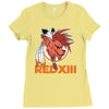 cosmo canyon reds Ladies Fitted T-Shirt