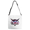 black Adjustable Strap Totes
