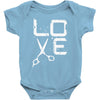 shear love Baby Bodysuit