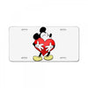 Mickey Hug Pocket License Plate