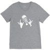 devil horns V-Neck Tee