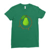 grow a pear Ladies Fitted T-Shirt