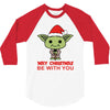 may christmas be with you 3/4 Sleeve Shirt