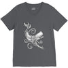the squid vs V-Neck Tee