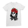 Skull Girl Ladies Fitted T-Shirt