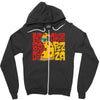 nobody owns pizza! Zipper Hoodie
