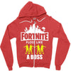 Floss Like A Boss Zipper Hoodie