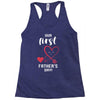 Our First Father's Day! Baby Girl Racerback Tank