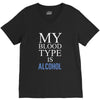 my blood type is alcohol V-Neck Tee