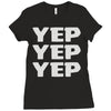yep yep yep Ladies Fitted T-Shirt
