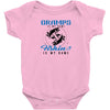 Gramps is my Name Fishing Is My Game Baby Onesie