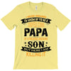 Super Cool Papa Of A Freaking Awesome Son T-Shirt