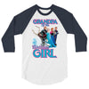 grandpa of the birthday girl 3/4 Sleeve Shirt