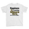happiness is watching gilmore girls Youth Tee