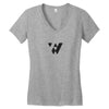 w clam Women's V-Neck T-Shirt