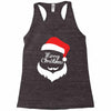 santa claus merry christmas Racerback Tank