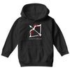 sagittarius rose Youth Hoodie