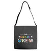 3rd grade crew Adjustable Strap Totes