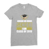 i'm a senior Ladies Fitted T-Shirt