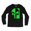 mad engine marvel brand punisher scar glow in the dark Long Sleeve Shirts