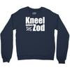 kneel before zod Crewneck Sweatshirt