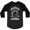 Never Underestimate A Man Who Watches Black Mirror And Was Born in 3/4 Sleeve Shirt
