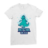 reptar on ice Ladies Fitted T-Shirt