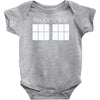 police box for who Baby Onesie