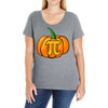 pumpkin pi Ladies Curvy T-Shirt