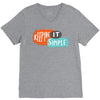 it simple V-Neck Tee