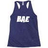 bae funny Racerback Tank