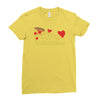 pizza is my valentine 2 Ladies Fitted T-Shirt