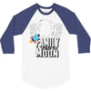 Family Trip To Moon 3/4 Sleeve Shirt