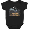 I Want to Leave Baby Bodysuit