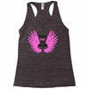 i wear pink for my mom Racerback Tank
