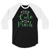 too cute 3/4 Sleeve Shirt