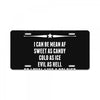 Super September Girl License Plate
